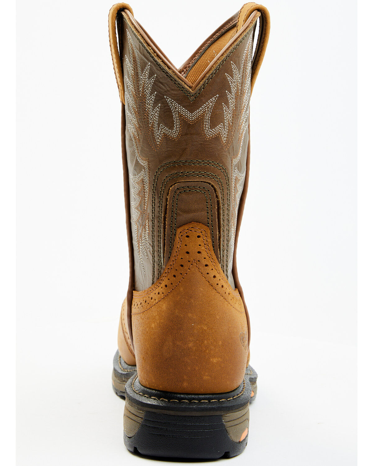 Image #5 - Ariat WorkHog&reg; Western Work Boots - Composite Toe, Bark, hi-res