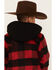 Image #4 - Urban Republic Little Boys' Plaid Print Fleece-Lined Hooded Jacket , Red, hi-res