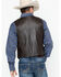 Image #3 - Scully Men's Lamb Leather Vest, Brown, hi-res