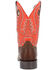 Image #5 - Durango Men's Westward Chili Shaft Performance Western Boots - Square Toe, Chilli, hi-res