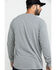 Image #2 - Ariat Men's Gray Rebar Cotton Strong Graphic Long Sleeve Work Shirt - Big & Tall , Heather Grey, hi-res