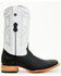 Image #2 - Tanner Mark Men's Jumbo Python Exotic Western Boots - Broad Square Toe, Black, hi-res