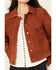 Image #3 - Idyllwind Women's Wynbrook Fringe Suede Jacket , Caramel, hi-res