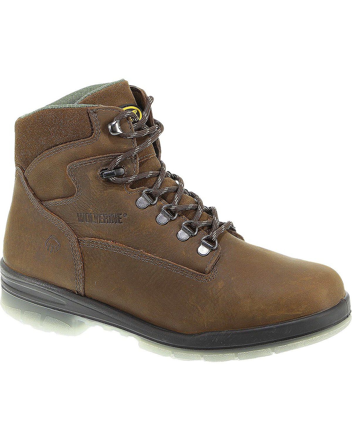 Wolverine Men's DuraShocks&reg; Waterproof Insulated Work Boots, Stone, hi-res