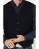 Image #3 - Moonshine Spirit&reg; Men's Pinstripe Capone Wool Vest, Navy, hi-res