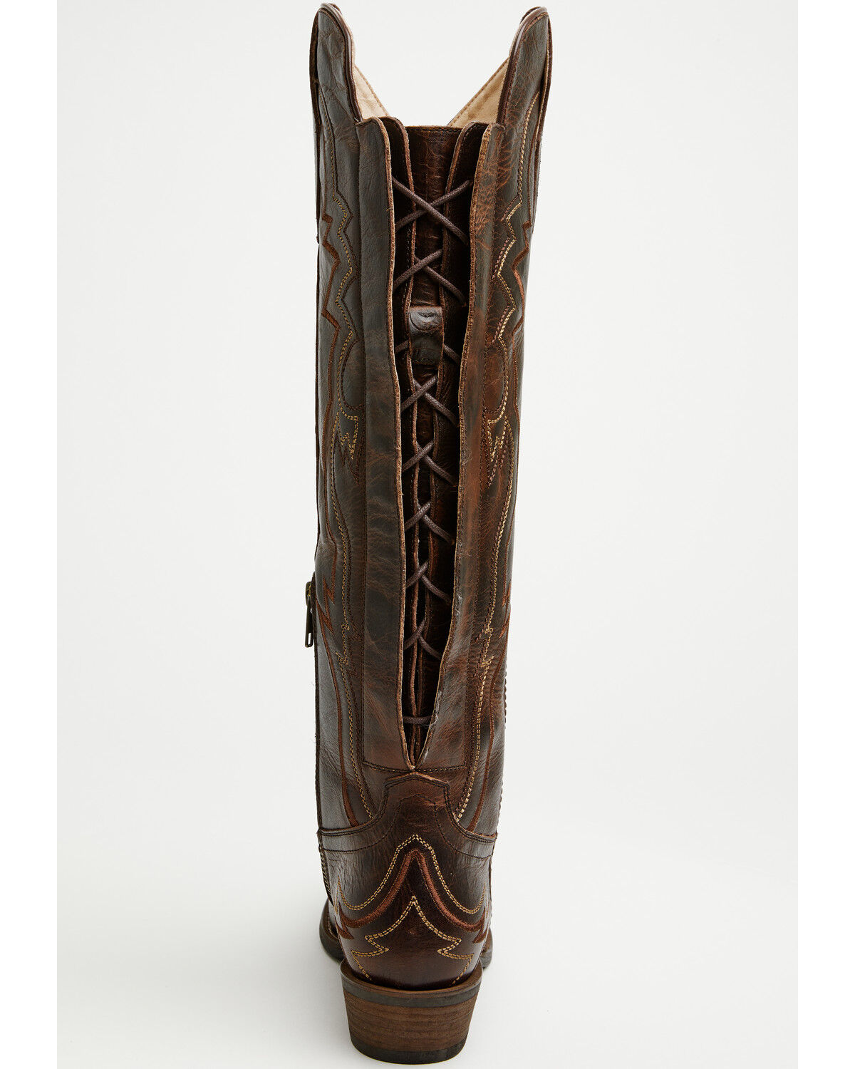 Image #5 - Shyanne Women's Leah Tall Western Boots - Snip Toe, Brown, hi-res