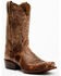 Image #1 - Moonshine Spirit Men's Distressed Western Boots - Square Toe, Tan, hi-res