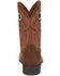 Image #5 - Justin Men's Bowline Western Boots - Broad Square Toe , Brown, hi-res