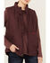 Image #3 - Ariat Women's FR DuraLight Stretch Canvas Vest, Purple, hi-res