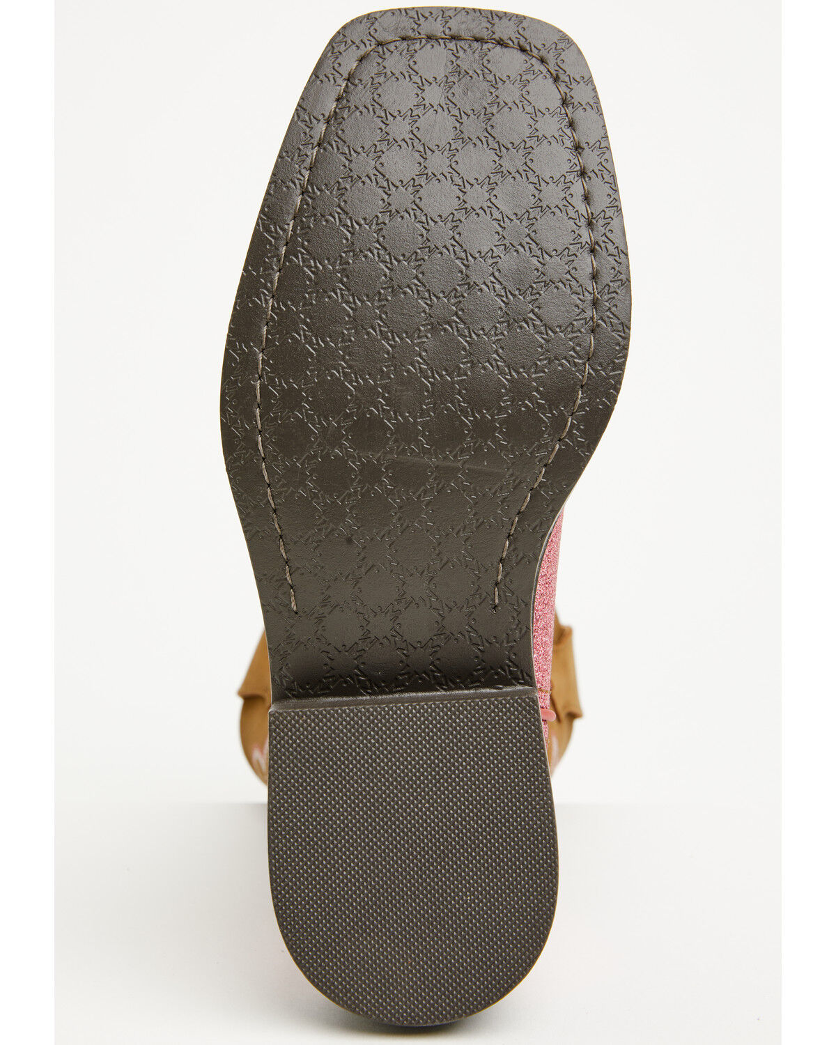 Image #7 - Shyanne Girls' Avery Glitter Western Boots - Broad Square Toe, Pink, hi-res