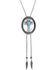 Image #1 - Montana Silversmiths Women's Cross Bolo Necklace, Silver, hi-res