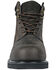 Image #4 - Hoss Men's Scout 6" Lace-Up Work Boots - Steel Toe, Brown, hi-res