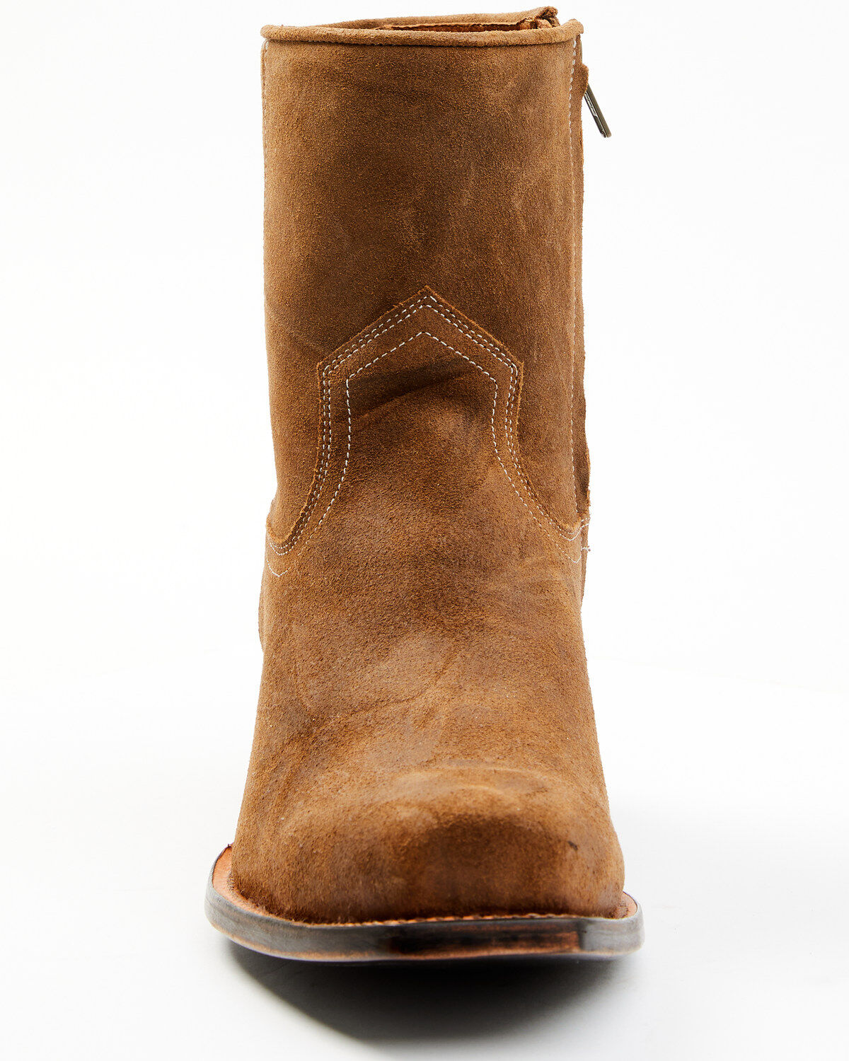 Image #4 - Moonshine Spirit&reg; Men's Pancho Roughout Western Boots - Square Toe, Brown, hi-res