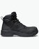 Image #1 - Keen Men's Evanston Waterproof Work Boots - Carbon toe, Black, hi-res