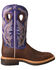 Image #3 - Twisted X Men's Lite Cowboy Elephant Print Western Work Boots - Alloy Toe, Brown, hi-res