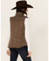 Image #4 - Ariat Women's Southwestern Print Quilted Vest, Brown, hi-res