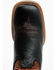 Image #6 - RANK 45&reg; Men's Warrior Performance Western Boots - Broad Square Toe, Black/brown, hi-res