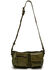 Image #1 - Free People Women's Wade Leather Crossbody Bag, Olive, hi-res