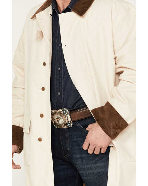Image #3 - Scully Men's Authentic Canvas Duster, Natural, hi-res