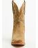 Image #4 - Shyanne Women's Tansy Suede Western Booties - Snip Toe, Brown, hi-res