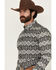 Image #2 - RANK 45&reg; Men's Blaze Southwestern Striped Long Sleeve Button-Down Stretch Western Shirt, Black, hi-res