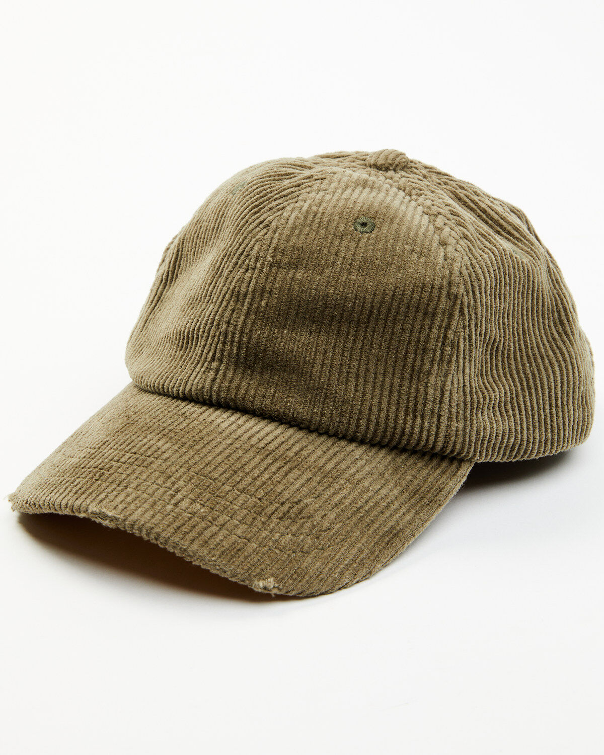 Cleo + Wolf Women's Solid Corduroy Ball Cap, Sage, hi-res
