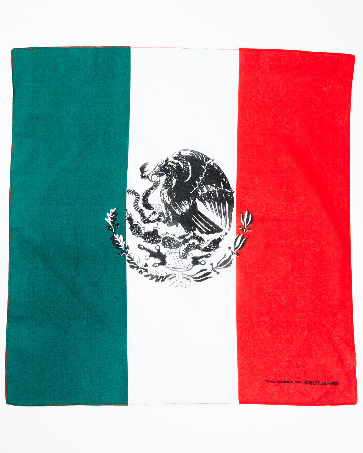 Cody James Men's Mexican Flag Bandana, Multi, hi-res