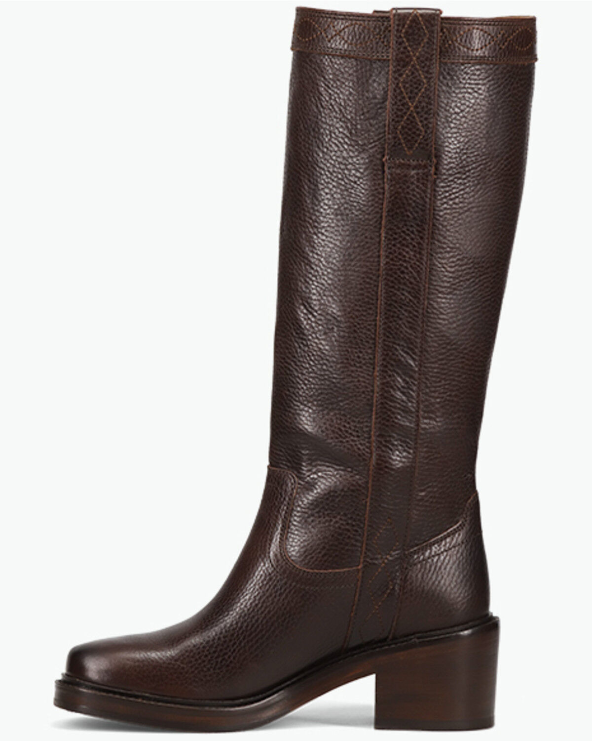 Image #3 - Frye Women's Kate Pull-On Wide Calf Fashion Boots - Round Toe, Dark Brown, hi-res