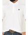 Image #3 - RANK 45&reg; Men's Pickup Dobby Geo Print Short Sleeve Button-Down Polo, White, hi-res