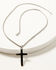 Image #2 - Cody James Men's Silver Cross Necklace , Silver, hi-res