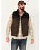 Image #1 - Brothers and Sons Men's Utility Puffer Vest, Dark Brown, hi-res