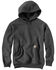Image #1 - Carhartt Men's Rain Defender Paxton Heavyweight Hooded Sweatshirt, Dark Grey, hi-res