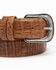 Image #3 - Cody James Men's Brown Hornback Caiman Exotic Belt, Brown, hi-res