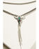 Image #2 - Shyanne Women's Multi-Layered Steer Head Necklace, Silver, hi-res