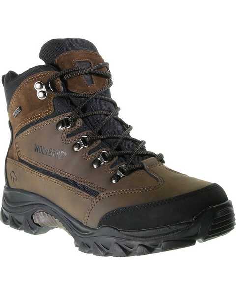 Image #1 - Wolverine Men's Spencer Waterproof Hiker Boots, Brown, hi-res