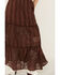 Image #2 - Shyanne Women's Patchwork Skirt, Dark Brown, hi-res