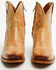 Image #2 - Cleo + Wolf Women's Fern Western Booties - Fashion Square Toe, Tan, hi-res