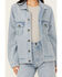 Image #3 - Show Me Your Mumu Women's Light Wash Embellished Dover Denim Jacket, Light Wash, hi-res
