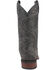 Image #5 - Laredo Men's 11" Kade Western Boots - Broad Square Toe, Charcoal, hi-res