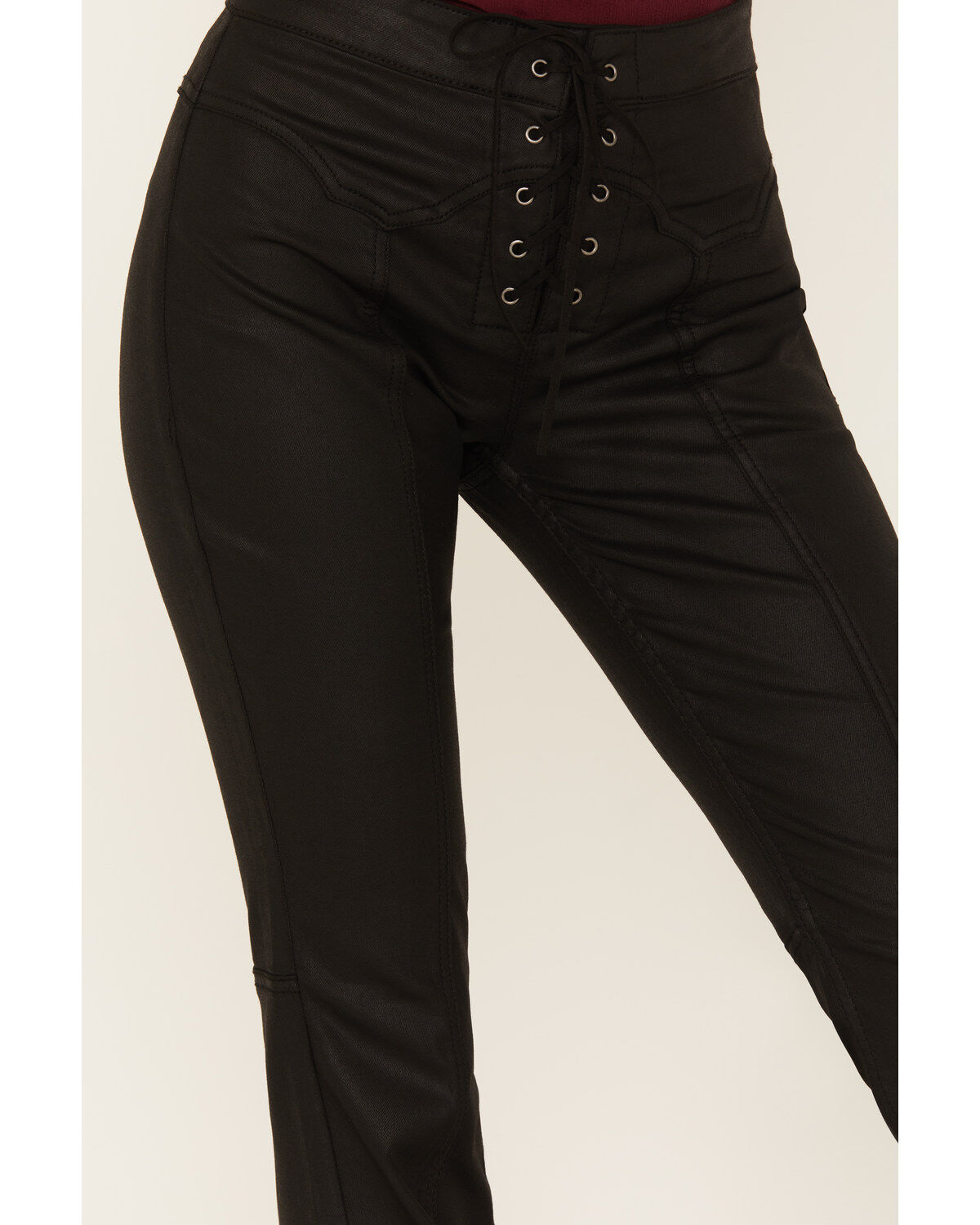 Image #2 - Idyllwind Women's Legend High Rise Bootcut Stretch Jeans, Black, hi-res