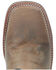 Image #2 - Smoky Mountain Men's Duke Performance Western Boots - Square Toe, Brown, hi-res