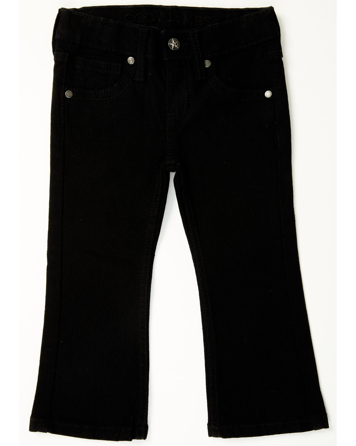 Cody James Toddler Boys' Night Rider Slim Bootcut Comfort Stretch Denim Jeans, Black, hi-res
