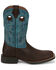 Image #2 - Justin Men's 11" Stampede Bowline Performance Western Boots - Broad Square Toe, Brown, hi-res