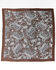 Image #3 - Cody James Men's Screen Printed Wild Rag Silk Scarf, Brown, hi-res