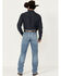 Image #3 - Cinch Men's White Label Medium Stonewash Relaxed Straight Stretch Performance Denim Jeans, Medium Wash, hi-res