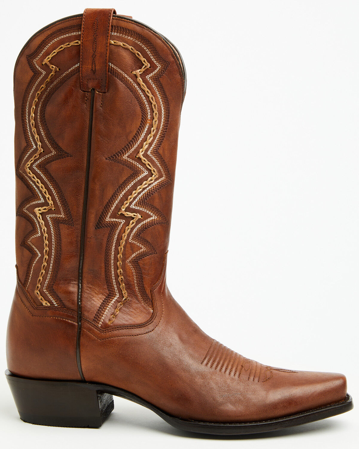 Image #2 - Dan Post Men's Gallup Western Boots - Snip Toe, Brown, hi-res