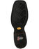 Image #7 - Justin Men's Frontier Shane Performance Western Boots - Broad Square Toe, Black, hi-res
