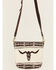 Image #1 - Idyllwind Women's Madrona Longhorn Woven Concealed Carry Crossbody Bag, Ivory, hi-res