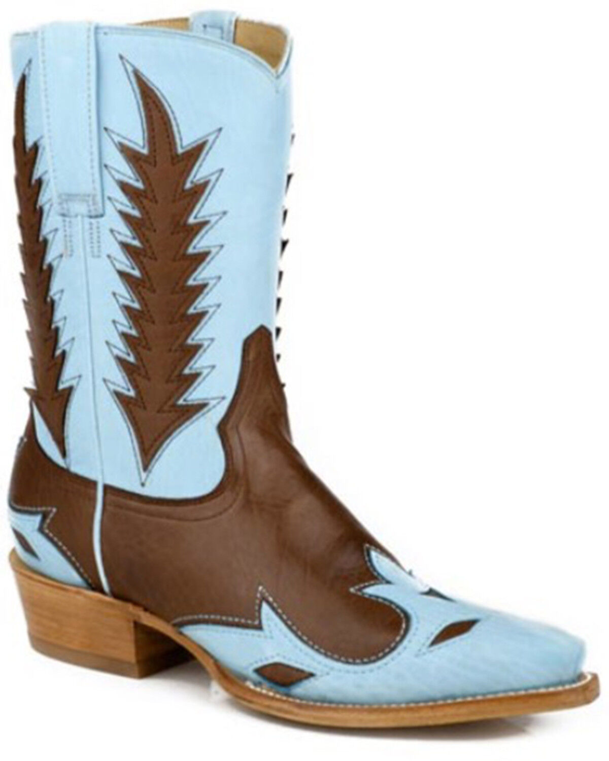 Stetson Women's Alix Western Boots - Snip Toe, Blue, hi-res