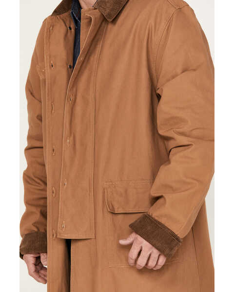 Image #3 - Scully Men's Authentic Canvas Duster, Brown, hi-res